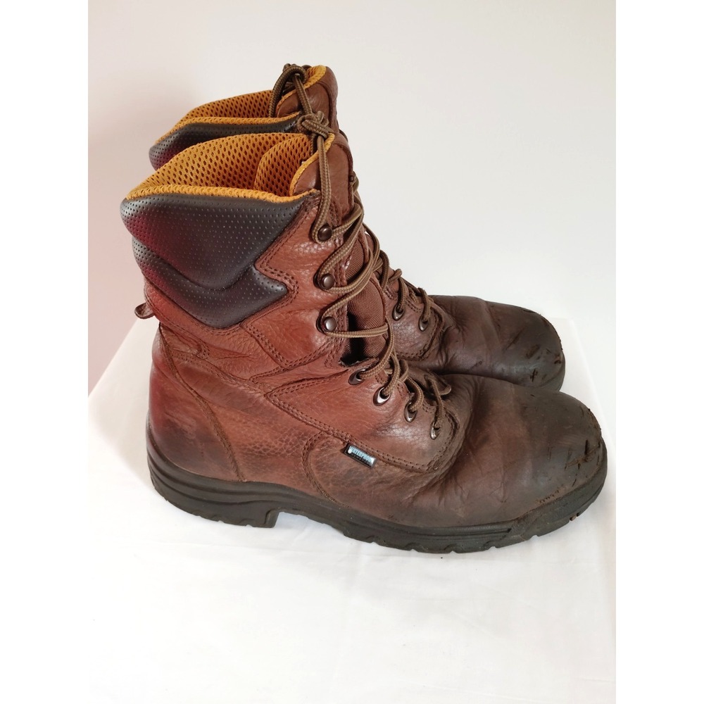 Timberland Pro Steel Toe Construction Hiking Chore Work Waterproof Boot Men 11W*